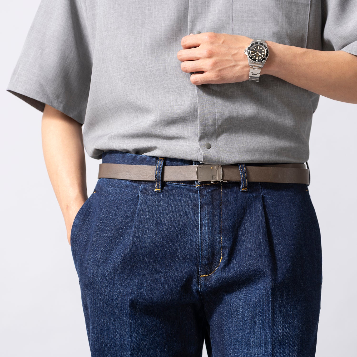 esperanto | エスペラント ROLL BUCKLE BELT/25mm