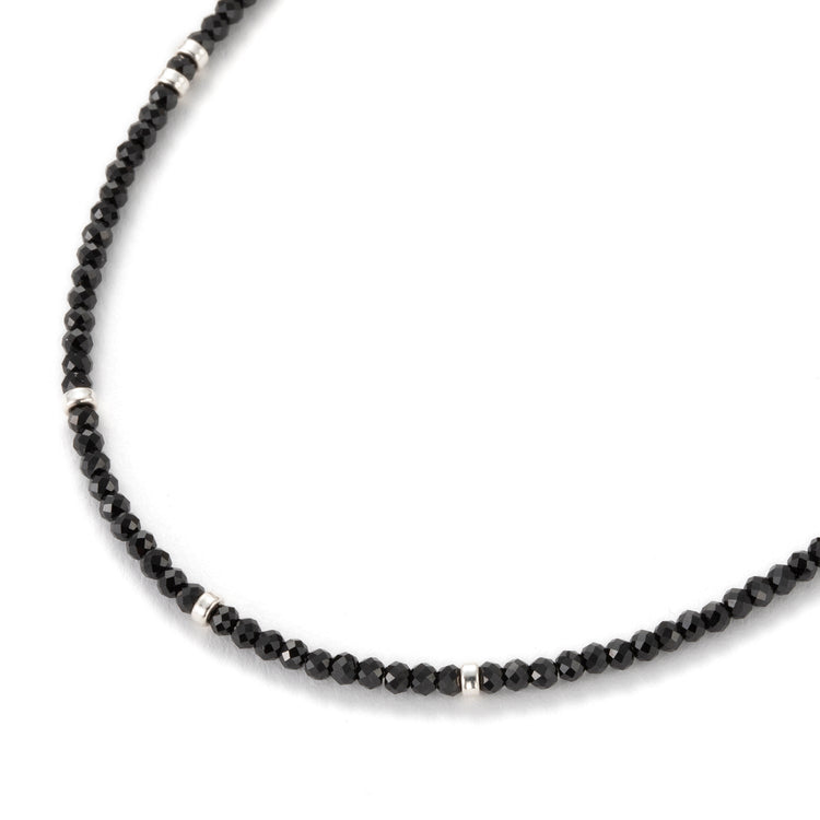 esperanto | エスペラント　BLACK SPINEL NECKLACE