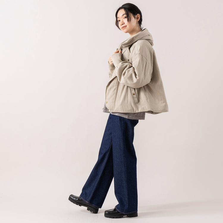 モデル身長165cm,RNA-Nのアームウォーマー付きシルキーニットプルオーバー|NEEDBY heritageのLUNA|PLUGのデイパック(L),https://market.e-begin.jp/products/tky_rnn1429s_lala|https://market.e-begin.jp/products/gsr_ndh0873s_lala|https://market.e-begin.jp/products/tok_plu1436s_lala