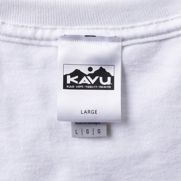 KAVU | カブー　Begin別注 旧カラーロゴTシャツ
