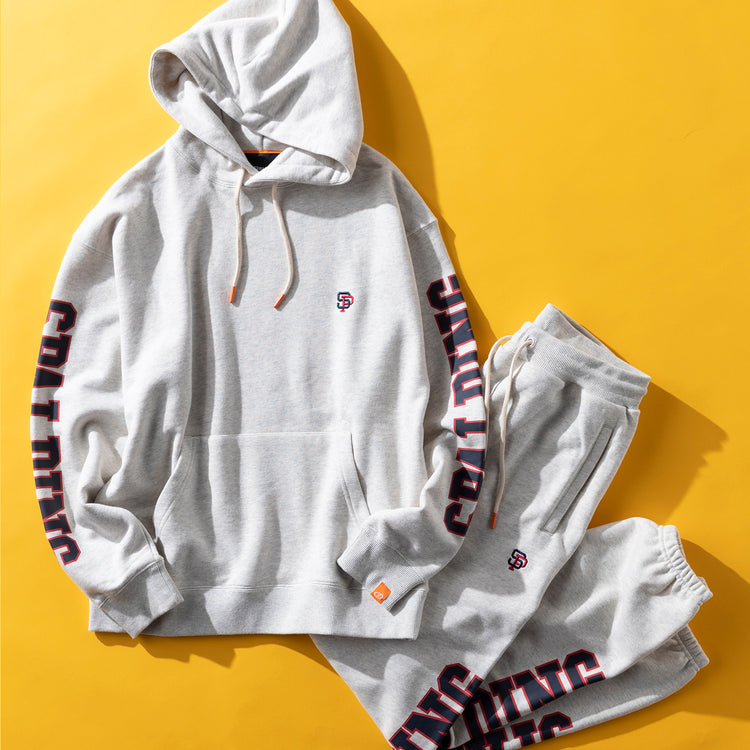 SPALDING | スポルディング　SPD ARM PRINT SWEAT HOODIE