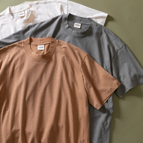 UNDYED/STANDARD | アンダイドスタンダード　無染色オーガニックコットンTシャツ