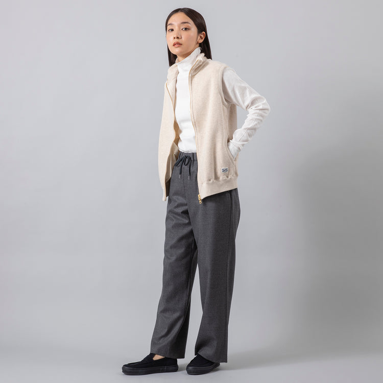 モデル身長163cm,BIWACOTTONのハイネックロングスリーブ|FANTASTICDAYSのBIGPOCWIDE|MOONSTARのスエードLOAFY,https://market.e-begin.jp/products/kai_biw0416p_lala|https://market.e-begin.jp/products/wga_fan0630p_lala|https://market.e-begin.jp/products/mns_mns0147p_lala