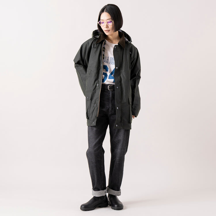 モデル身長165cm,RockallのBOLTON WAX JKT|SIERRA DESIGNSのフットボールTEE|caquのmodern classic|BlundstoneのORIGINALAS VEGAN|LE FOONのCrown panto pc-classic,https://market.e-begin.jp/products/fav_roc1295s_lala|https://market.e-begin.jp/products/arg_sie1183s_lala|https://market.e-begin.jp/products/tan_caq1278s_lala|https://market.e-begin.jp/products/sed_bld0572l_lala|https://market.e-begin.jp/products/lef_lef1273s_lala