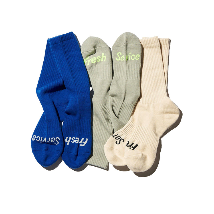 FreshService | フレッシュサービス SIGNATURE 3-PACK SOCKS