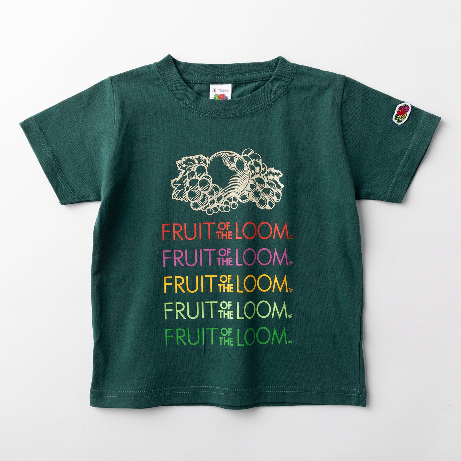 FRUIT OF THE LOOM | フルーツオブザルーム Begin別注 KIDSロゴTシャツ