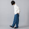 モデル身長165cm,MANONのBROAD CLOTH DRESS SHT|HEAVENLYのCotton Linen 12oz Denim 5P Pants|MOONSTARのオールネイビーのコットンスエードLOAFY,https://market.e-begin.jp/products/mks_mnn0443r_lala|https://market.e-begin.jp/products/dlt_hvr0493r_lala|https://market.e-begin.jp/products/mns_mns0147p_lala