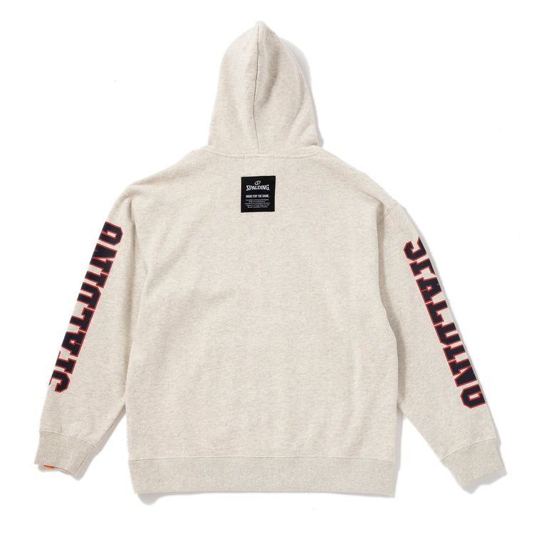 SPALDING | スポルディング　SPD ARM PRINT SWEAT HOODIE