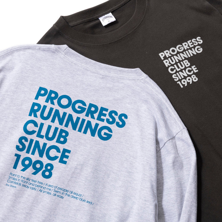 PROGRESS RUNNING CLUB | プログレス ランニング クラブ　LaLa Begin別注 ロゴ ロンT