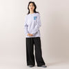 モデル身長165cm,UNIVERSAL OVERALLの2TUCK WIDE STRAIGHT PANTS|Moonstarの帰ってきたDECK SPORT,https://market.e-begin.jp/products/dre_uni1061s_lala|https://market.e-begin.jp/products/mns_mns0718r_lala