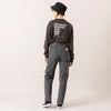 モデル身長165cm,CRTの1CH ツインウォッシュブラックジーンズ|PROGRESS RUNNING CLUBのロゴバケハ,https://market.e-begin.jp/products/crt_crt0258r_lala|https://market.e-begin.jp/products/gra_pgr0401q_lala