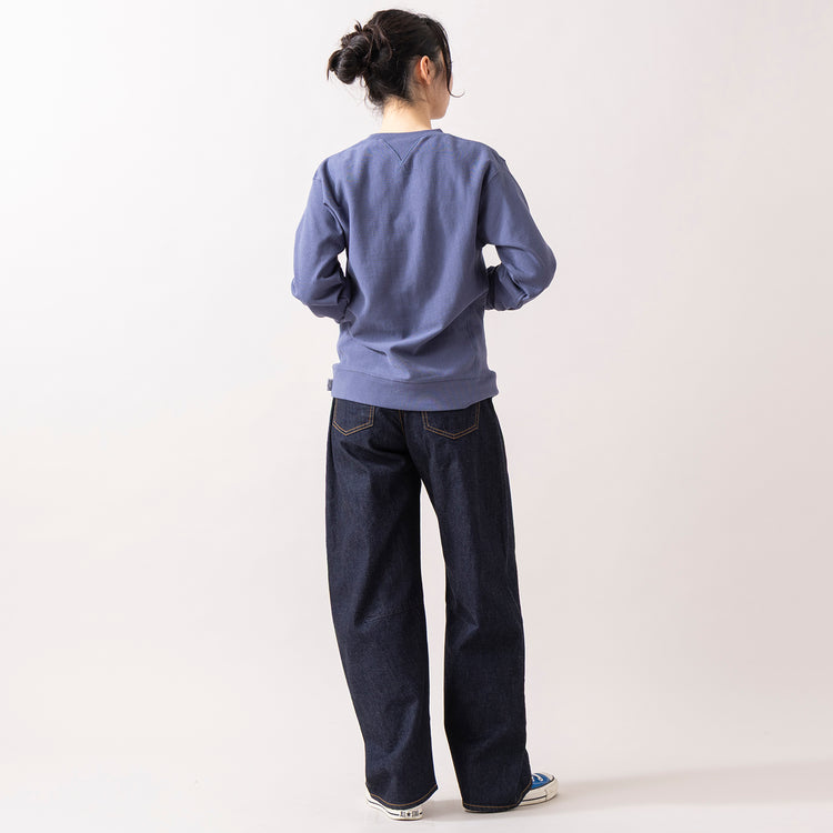 モデル身長 165cm（着用サイズS）,NEEDBY heritageのHARPER|rapiécageのダブルUラインイヤカフ,|https://market.e-begin.jp/products/gsr_ndh0025u_lala|https://market.e-begin.jp/products/rdx_rpc0110u_lala