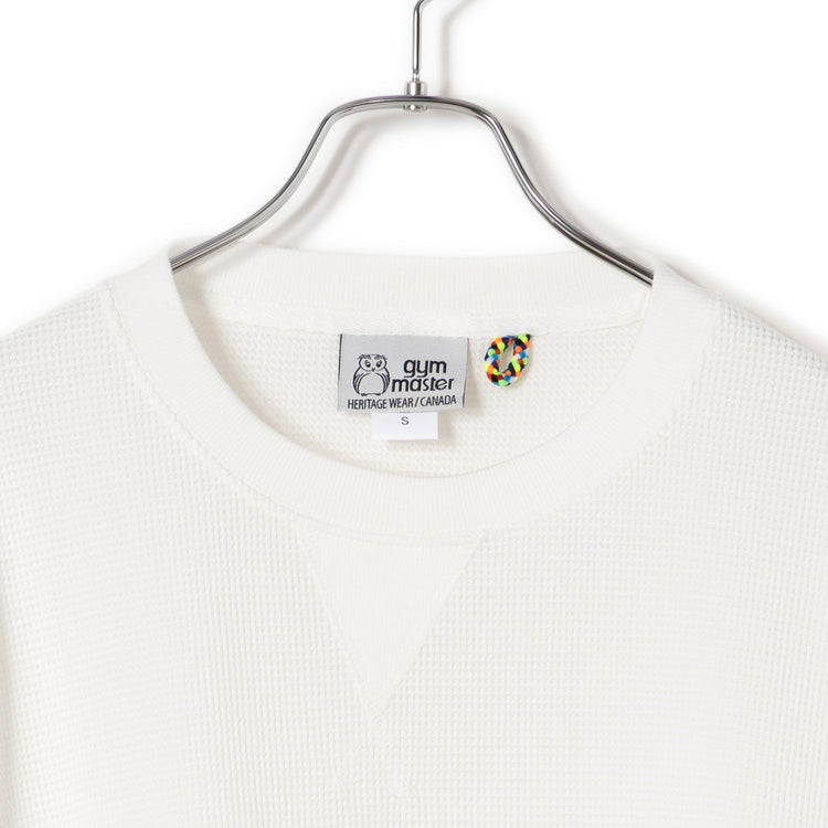 gym master | ジムマスター　7.2oz ドライワッフルクルーネック