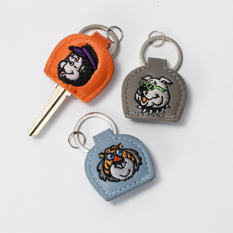 gym master | ジムマスター　アニマル刺繍キーカバー