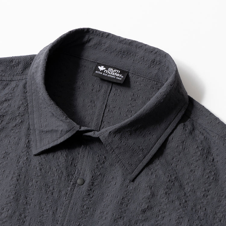 gym master | ジムマスター　Ultla-Light-シアサッカー スナップボタンシャツ