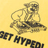 gym master | ジムマスター　“GET HYPED”プリント 5.6oz Tee