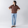 モデル身長160cm,caquのモダンクラシック|GLENCHECKの姫路レザートングサンダル|THE SUPERIOR LABORのfolded bangle wide,https://market.e-begin.jp/products/tan_caq0085h_lala|https://market.e-begin.jp/products/jal_gck0418s_lala|https://market.e-begin.jp/products/nap_tsl0189f_lala