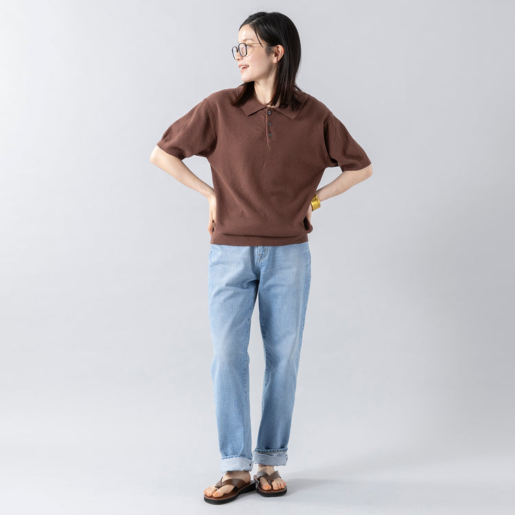 モデル身長160cm,caquのモダンクラシック|GLENCHECKの姫路レザートングサンダル|THE SUPERIOR LABORのfolded bangle wide,https://market.e-begin.jp/products/tan_caq0085h_lala|https://market.e-begin.jp/products/jal_gck0418s_lala|https://market.e-begin.jp/products/nap_tsl0189f_lala