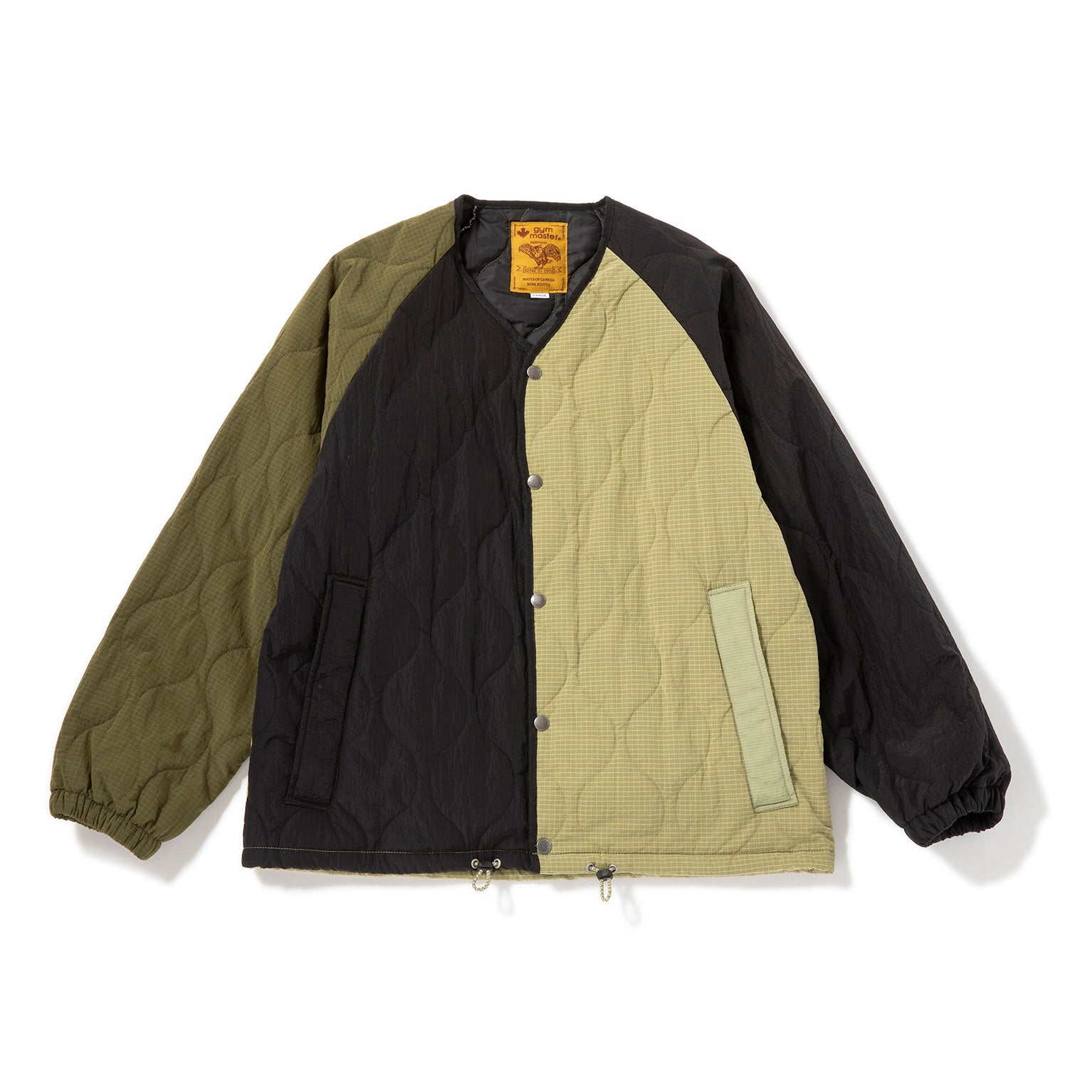 gym master | ジムマスター リップストップキルティング ノーカラー