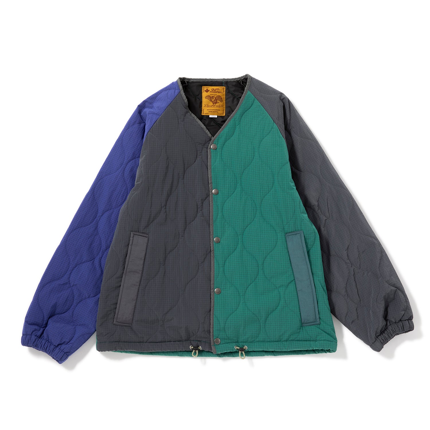 gym master | ジムマスター リップストップキルティング ノーカラー