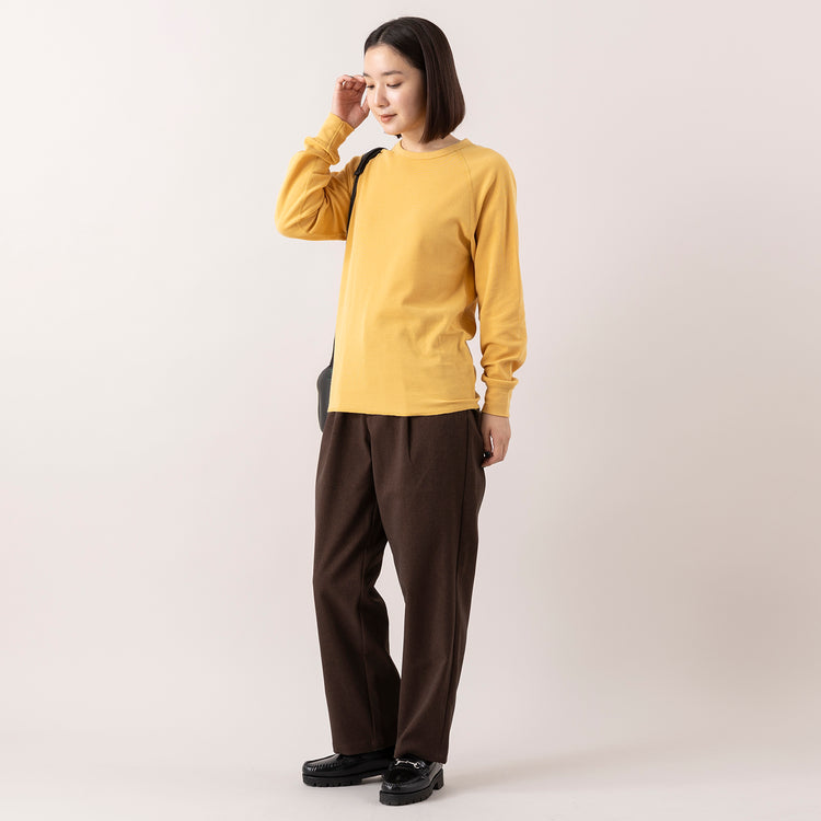 モデル身長163cm,gym masterのダブルフェイス クルーネック|ARCH&LINEのSTRETCH CREW PANTS|DiuのLilio,https://market.e-begin.jp/products/grd_gym1194s_lala|https://market.e-begin.jp/products/ach_ach1163s_lala|https://market.e-begin.jp/products/cil_diu1167s_lala