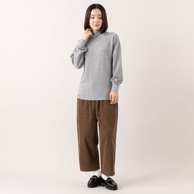モデル身長163cm,gym masterのダブルフェイス タートルネック|HEAVENLYのCorduroy Front Pocket Pants,https://market.e-begin.jp/products/grd_gym1195s_lala|https://market.e-begin.jp/products/dlt_hvr1185s_lala
