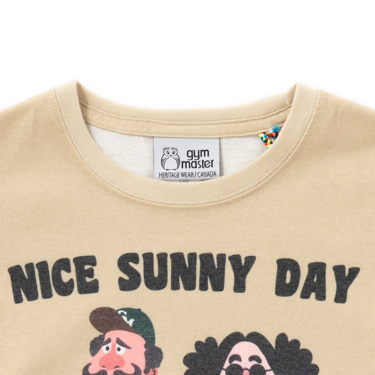 gym master | ジムマスター　【for KIDS】 “ NICE SUNNY DAY”  5.8oz T/C ドライ プリントTee