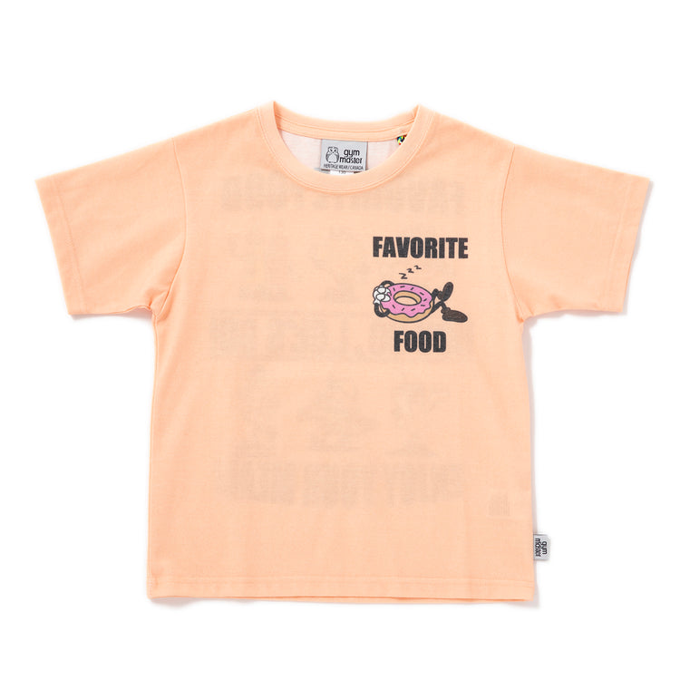 gym master | ジムマスター　【for KIDS】 “FAVORITE FOOD” 5.8oz T/Cドライ プリントTee