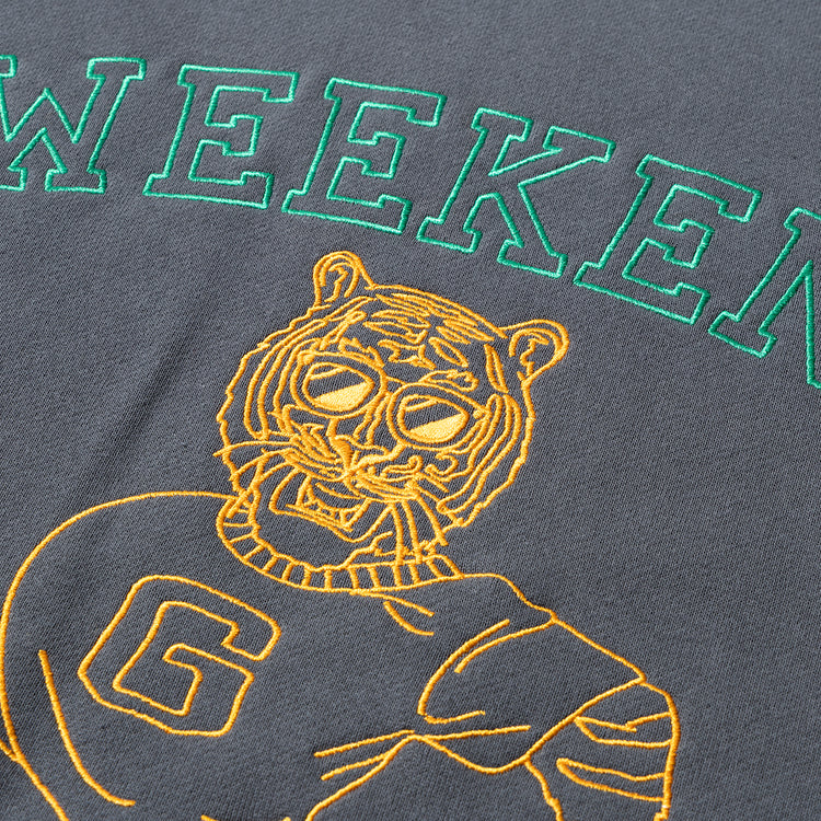 gym master | ジムマスター　“WEEKEND”刺繍 10.3ozスウェットビッグTee