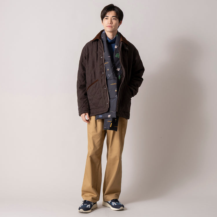 gym master | ジムマスター　“HAPPY PAINT” パデッドマフラー