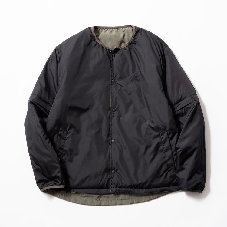 91) 杢オリーブ/杢ブラウンxブラック裏面