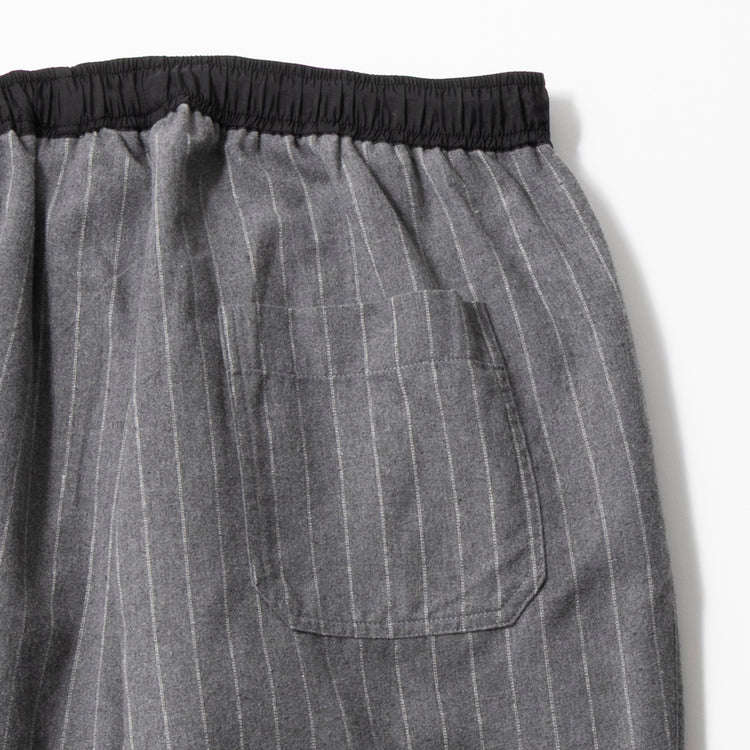 gym master | ジムマスター　リバーシブルストライプ テーパードパンツ