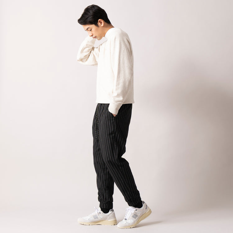 着用サイズ L(身長180cm)　05) ブラックxブルー（表面）