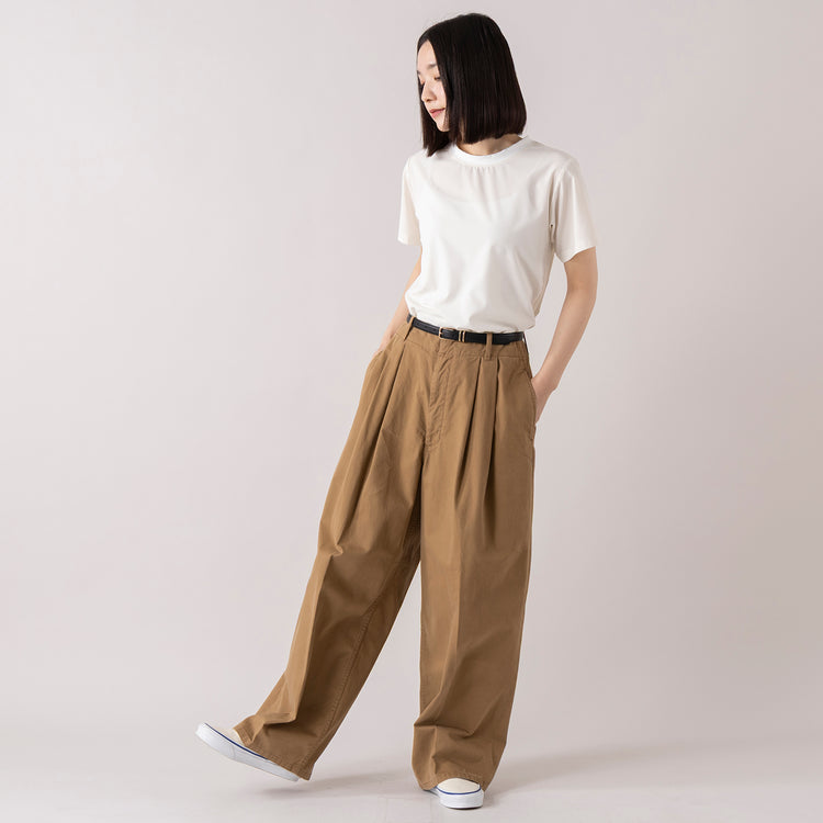 モデル身長 163cm（着用サイズ25）,SEESETのACTIVE SS TEE,https://market.e-begin.jp/products/tka_sst0006u_lala