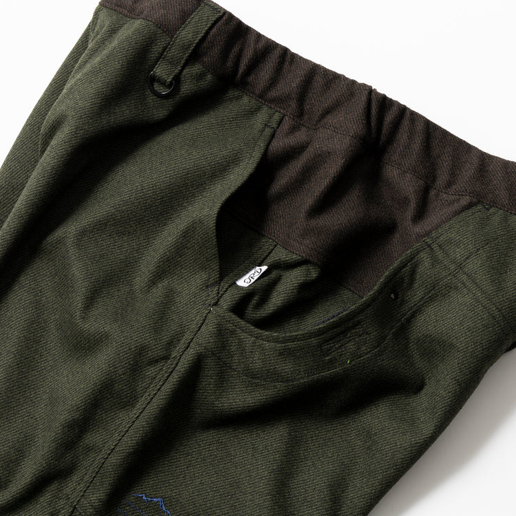 JRD by JARLD | ジェイアールディー バイ ジャールド　ウールライクな速乾ポリエステルハイカーパンツ