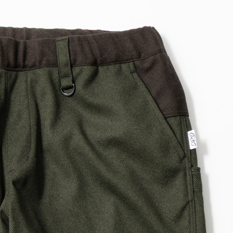 JRD by JARLD | ジェイアールディー バイ ジャールド　ウールライクな速乾ポリエステルハイカーパンツ