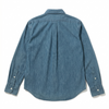 MANUAL ALPHABET | マニュアルアルファベット　6oz DENIM BD SHT/Suitable Fit（NAVY）