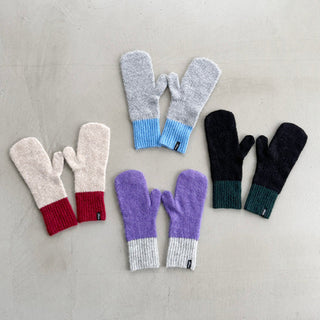 Finissage | フィニサージュ　テンダーバイカラーミトン