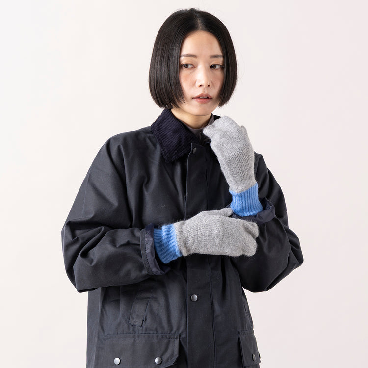 Finissage | フィニサージュ　テンダーバイカラーミトン