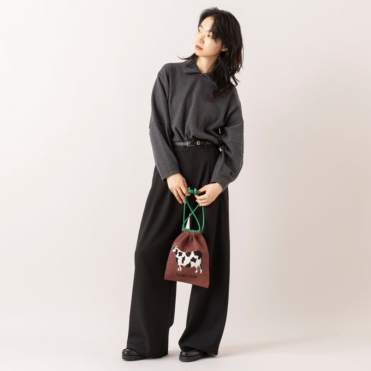 Joli Joli | ジョリジョリ　ジャガード巾着