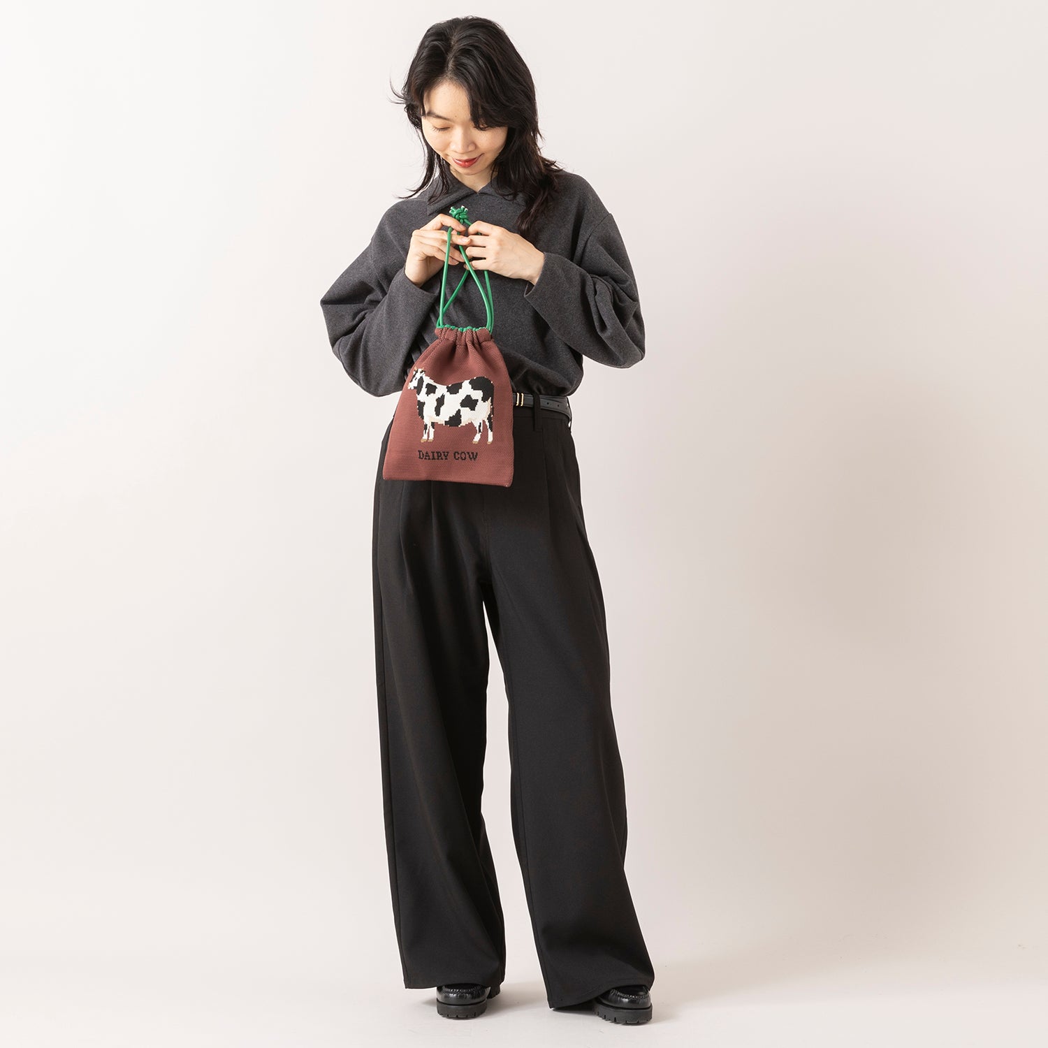Joli Joli | ジョリジョリ FTジャガード巾着
