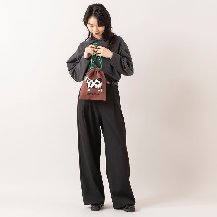 Joli Joli | ジョリジョリ　ジャガード巾着