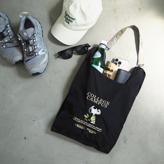 PEANUTS | ピーナッツ　PN/ストラップ付ショッパーバッグ