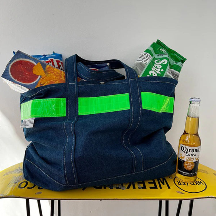 WEEKEND(ER)&co. | ウィークエンダー　SAFETY DENIM TOTE