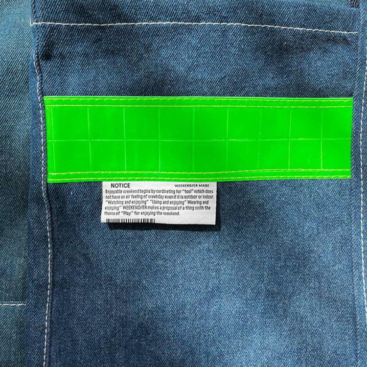 WEEKEND(ER)&co. | ウィークエンダー　SAFETY DENIM TOTE