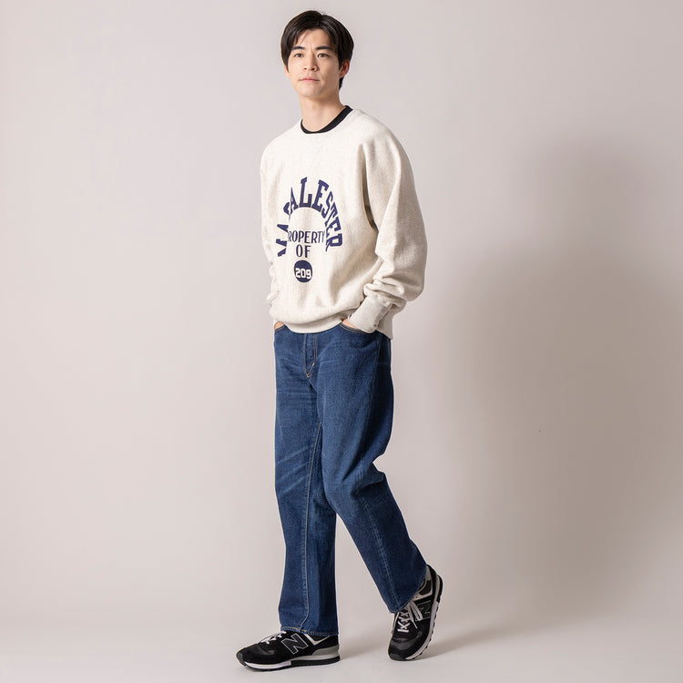 モデル身長180cm (Lサイズ着用)