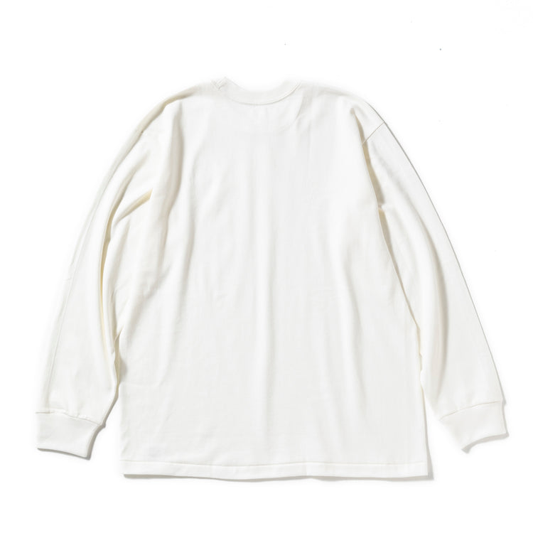 Hanes | ヘインズ　Hanes T-SHIRTS SHIRO クルーネックロングスリーブTシャツ