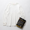 Hanes | ヘインズ　スエードニット クルーネックロングスリーブTシャツ