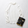 Hanes | ヘインズ　スエードニット ハイネックロングスリーブTシャツ