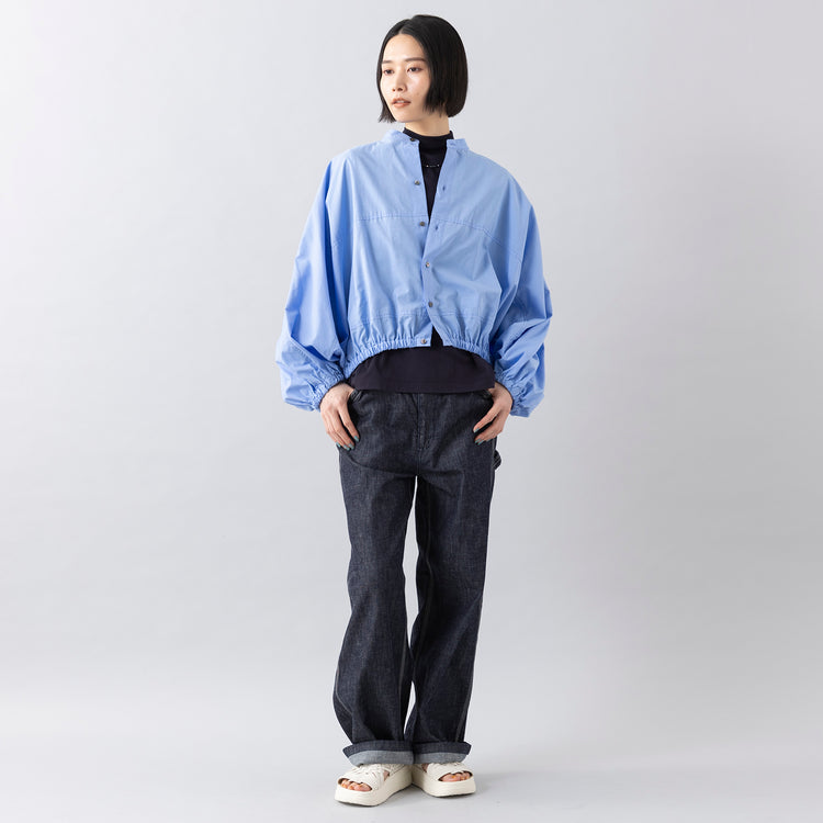 Dark Navy着用 (モデル身長165cm),MANONのDOLMAN SLEEVE SHORT SHT|caquのオールドぺインターパンツ|MALIBU SANDALSのCANYON PLATFORM|esperantoのBLACK SPINEL NECKLACE,https://market.e-begin.jp/products/mks_mnn0325s_lala|https://market.e-begin.jp/products/tan_caq0276p_lala|https://market.e-begin.jp/products/sed_mls0713q_lala|https://market.e-begin.jp/products/esp_esp0912k_lala